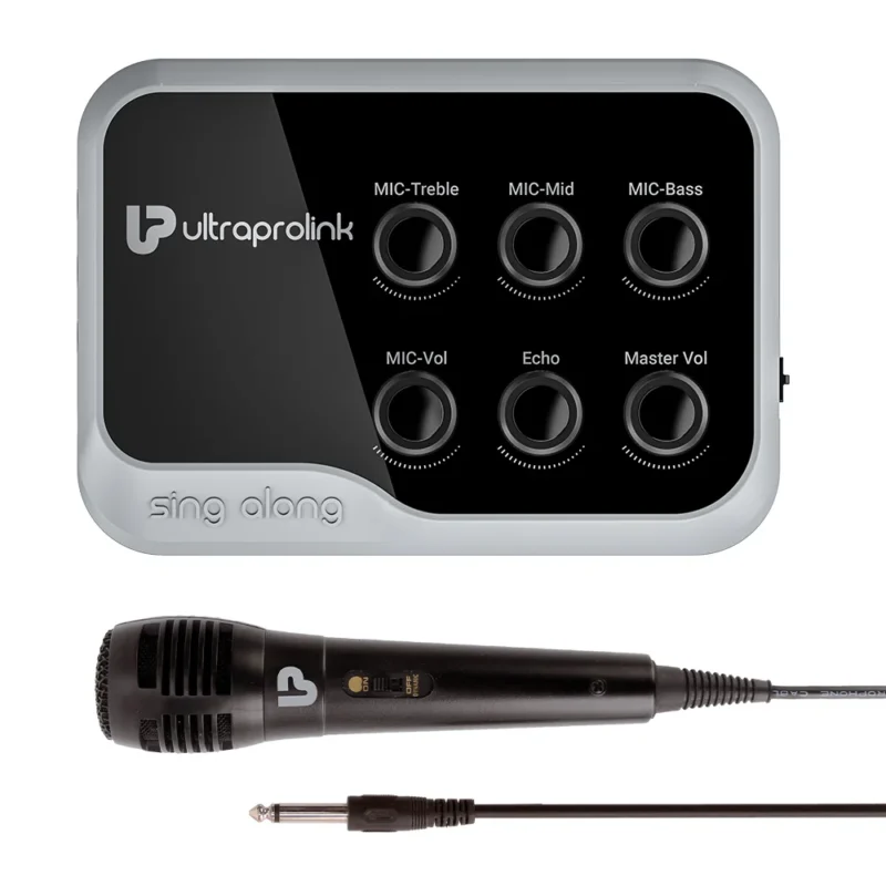 Sing Along Portable Universal Wireless Karaoke Mixer With Recording