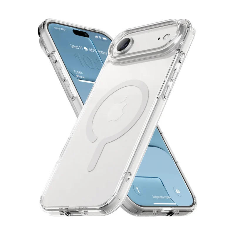 Apple iPhone 17 Air Glassy Magpro Clear TPU Back Cover