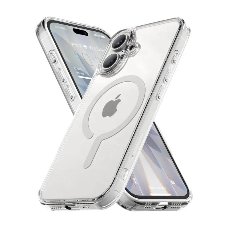 Apple iPhone 17 Glassy Magpro Clear TPU Back Cover