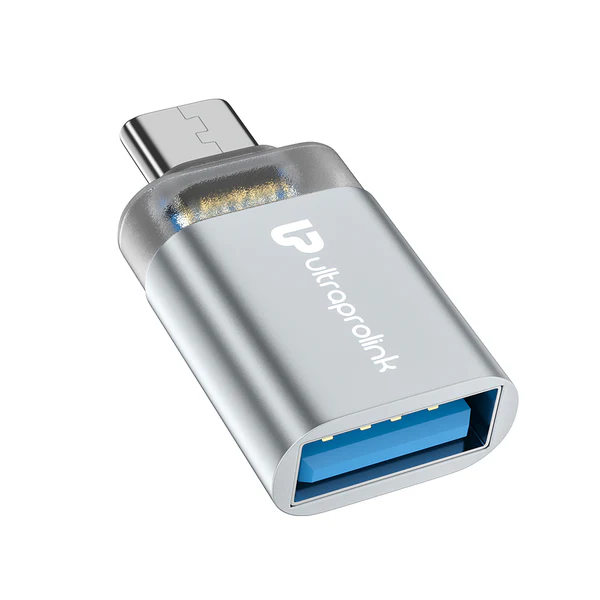 Type   C   3.1   (Male)   OTG   Adapter   to   USB   A   3.0   (Female)