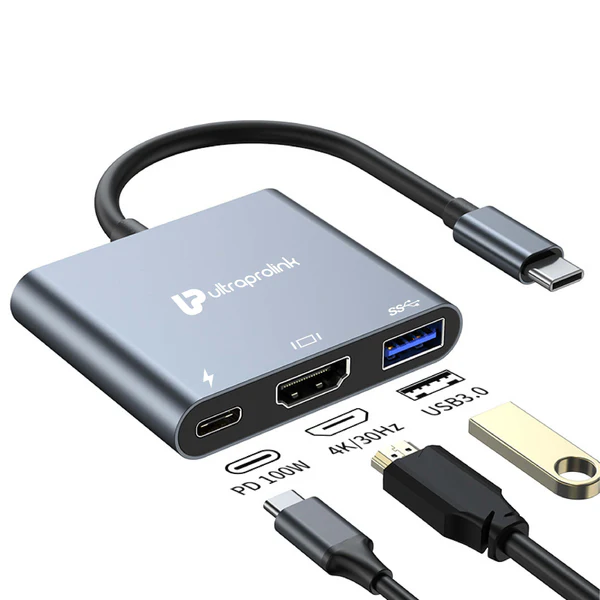 Smart   Hub   3   in   1   USB   Type   C