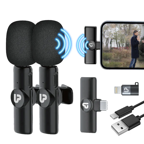 Sonic Wireless Microphone & Receiver Set