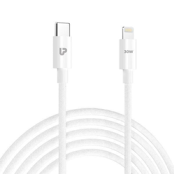 Zap+   30   USB-C   to   Lightning   30W   Power   Delivery   3.1   Cable   (1m)