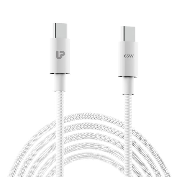 Zap+   65   USB-C   to   USB-C   65W   Power   Delivery   3.1   Cable