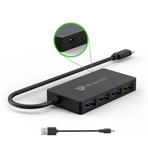 iExpand   USB   Type   C   3.1   (Gen   1)   to   USB-A   3.0   Hub   4   Port   Expander