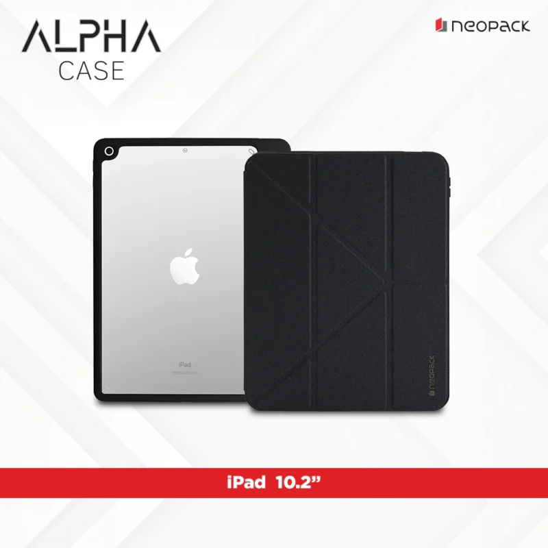 Alpha Case with Apple Pencil Holder for iPad 10.2", Fits: All Gen.